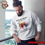 Goats And Chickens Make Me Happy Humans Make My Head Hurt Watercolor T-Shirt