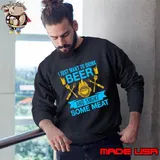 I Just Want To Drink Beer And smoke Some Meat T-Shirt