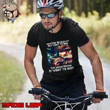 I May Be Old But Got To See The World Before It Went So Clint Eastwood Usa Flag T-Shirt