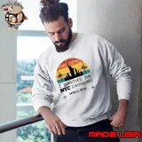 I Survived the NYC Earthquake April 5 2024 Memorabilia Statue of Liberty Retro T-Shirt