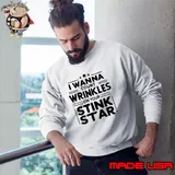 I Wanna Count The Wrinkles On Your Stink Star T-Shirt