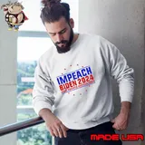 Impeach Biden 2024 Make AMerica America Again Stars Election T-Shirt Sweatshirt