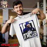J. T. Miller Vancouver Canucks 100 points in a season shirt