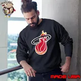 Miami Heat Mitchell & Ness Youth Hardwood Classics Retro Logo shirt