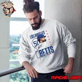 Mookie Betts 50 MLB Los Angeles Dodgers Baseball player shirt