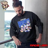 Official Denver Broncos Mickey Donald Duck And Goofy Football Team 2024 shirt