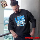 Official Detroit Lions Mickey Donald Duck And Goofy Football Team 2024 shirt