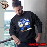 Peanuts Snoopy And Charlie Brown Geelong Cats Shirt