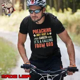 Preaching not just career a calling from god retro shirt