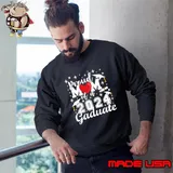 Proud Mom of a 2024 Graduate Heart T-Shirt Sweatshirt