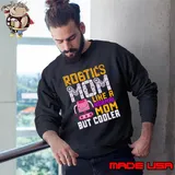 Robties mom like a normal mom cooler retro T-Shirt