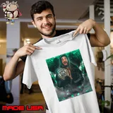 Seth Rollins stunned the planet at Wrestle Green Mania T-Shirt Unisex