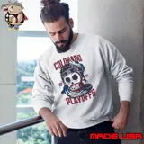 Skull Playoff Hockey 2024 Colorado Shirt