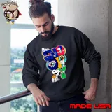 Snoopy Boston sports team logo shirt