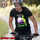 taco bell would be boring without me Grinch shirt