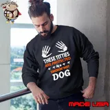 These titties are protected by a smokin’ hot dog shirt