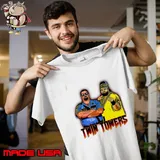 Tower of Power Twin Towers Tag Team T-Shirt Unisex