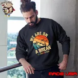 We Are On a Break Summer Break Sungles Last Day Of School Retro T-Shirt