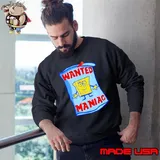 Young Mantis wearing wanted maniac shirt