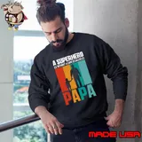 A Superhero Without A Cape Is Called Papa Vintage T-Shirt Sweatshirt