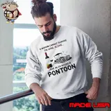 A Woman Cannot Survive On Wine Alone She Also Needs A Pontoon shirt
