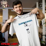 Anthony Edwards Minnesota Timberwolves Super human signature shirt