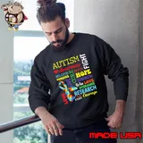 Autism Hope Overcome Awareness Love Cure Fight Strength T-Shirt