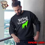 Bring Ya Ass Minnesota Wolf Shirt Sweatshirt