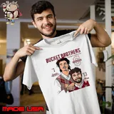 Charleston Cougars Ben Burnham and Frankie Policelli Bucket Brothers caricature s Unisex