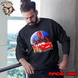 Darth Maul Lightning McQueen Paramore shirt