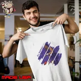De'aaron Fox Sacramento Stripes T-Shirt Unisex