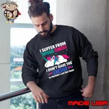 I Suffer From Thyroid Cancer Warrior Warrior Awareness Unicorn T-Shirt