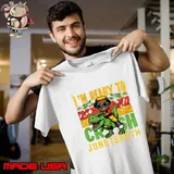I'm Ready To Crush Juneteenth Black Melanin T Rex Dinosaur T-Shirt