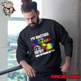 LGBT Gay Pride My Brother Is Sheep of Family T-Shirt Sweatshirt
