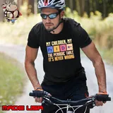 My Children My Pride Periodic Table Never Wrong Retro T-Shirt Unisex