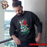 New York Jets Marvel Wolverine Deadpool True Friends s Sweatshirt