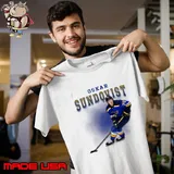 Oskar Sundqvist Swedish professional ice hockey centre for the St. Louis Blues T-Shirt Unisex