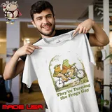 They’re turning the frogs gay shirt