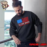 Ultra MAGA American Flag 2024 Republican Pro Trump Shirt Sweatshirt