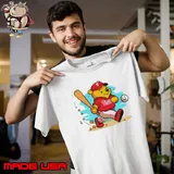 Winnie The Pooh Philadelphia Phillies baseball shirt, Unisex