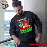 Black Girl Juneteenth 1865 Celebrate Indepedence Day Kids Sweatshirt