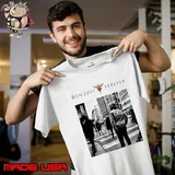 Bon Jovi American rock band formed in 1983 Forever Cover White T-Shirt