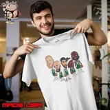 Caricature Boston Celtics Player NBA Basketball shirt