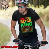 Juneteenth Black King Nutritional Facts Pride African Unisex