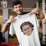 Justin Herbert American football quarterback L.A Chargers Swag Head T-Shirt