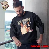 Lil Baby American rapper from Atlanta Georgia Retro Bootleg shirt