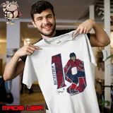 Nicklas Backstrom Swedish professional ice hockey centre Washington Offset T-Shirt