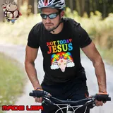 Not Today Jesus Satan Goat Satanic Pride Rainbow Shirt