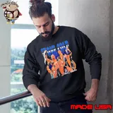 Premium Stone Cold Steve Austin Professional wrestling career Retro Collage Sweatshirt