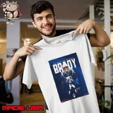 The hall of fame the greatest of all time 2024 new england Patriots hall of fame inductee tom brady home decor poster shirt